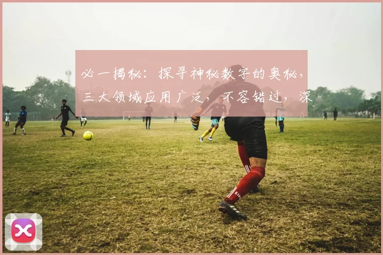 必一揭秘：探寻神秘数字的奥秘，三大领域应用广泛，不容错过，深度解析，必看
